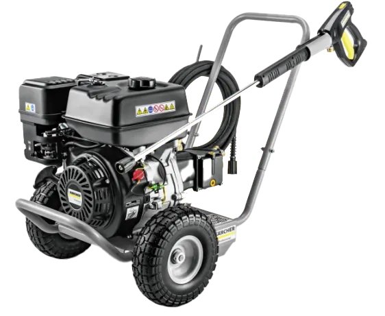 Limpiadoras de alta presión con motor de combustión.